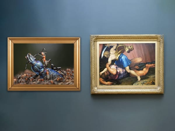 When Wildlife Imitates Art