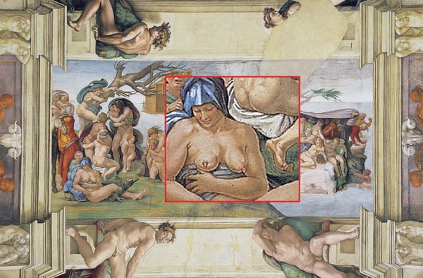 Sistine Chapel May Depict Woman With Breast Cancer, Study Says