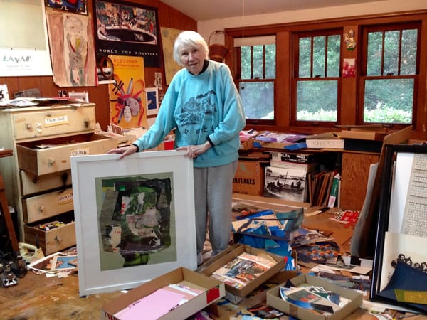 Eunice Parsons, Who Elevated Collage to New Heights, Dies at 108