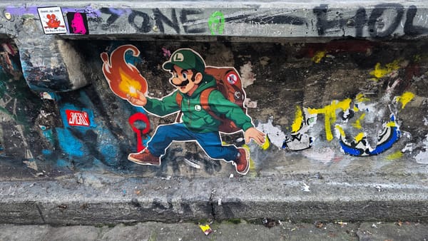 Luigi Mangione Street and Protest Art Crops Up Around the World