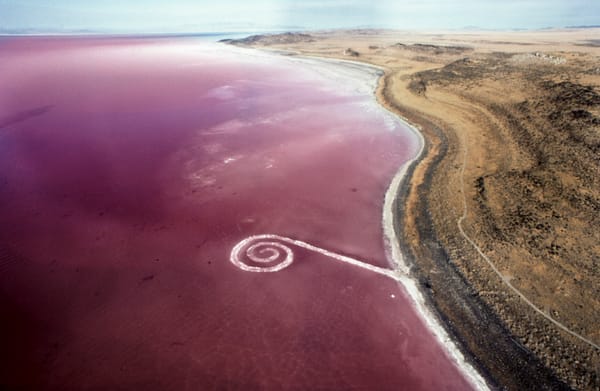 Robert Smithson’s “Spiral Jetty” Added to National Register of Historic Places