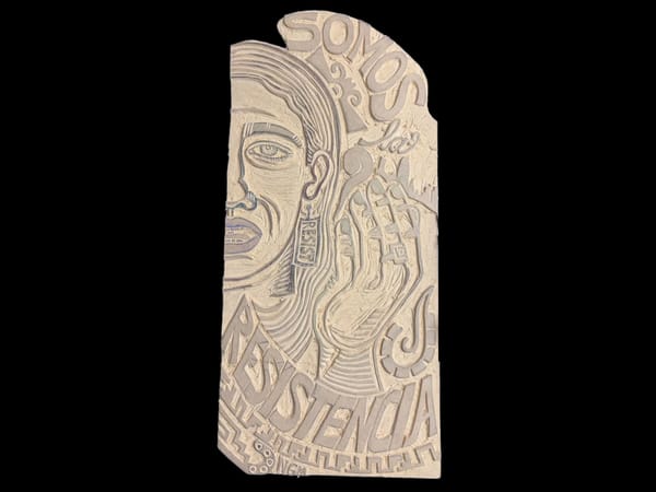 The Artist Printing Emblems of Immigrant Resistance