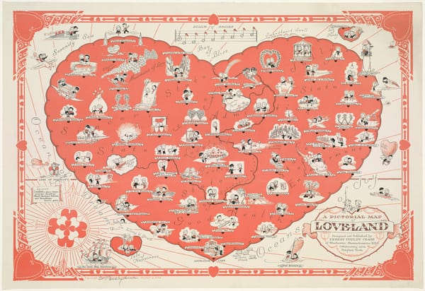 Historical Maps to the Heart Help Chart Your Way to Love