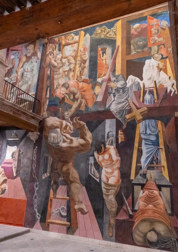 Philip Guston Mural Warning Against Fascism Restored in Mexico