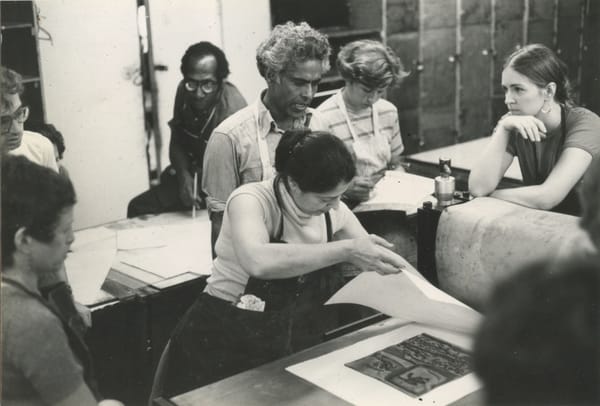 Master Printmaker Krishna Reddy Never Stopped Learning