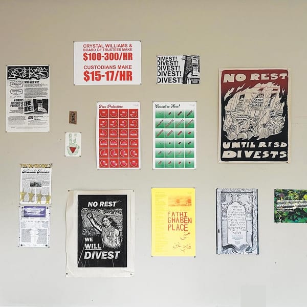 RISD Shuts Down Students’ Pro-Palestine Art Show