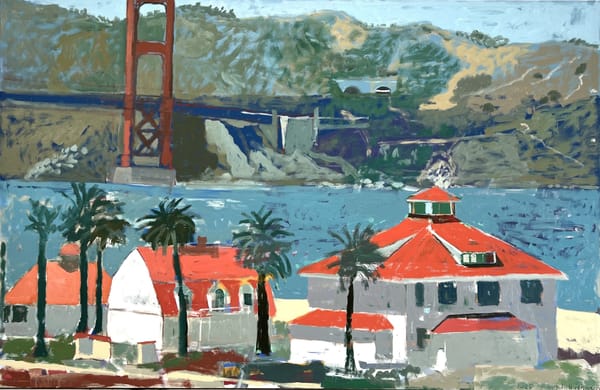 Mitchell Johnson: Giant Paintings From New England, California and Newfoundland