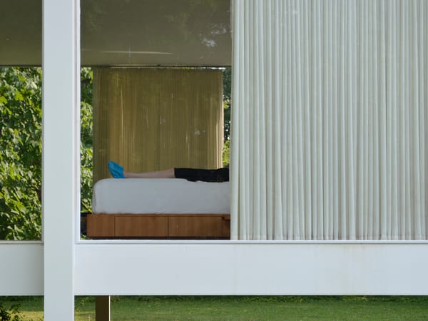 The Woman Behind the Iconic Glass House