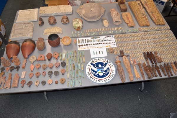 Man Caught Smuggling Hundreds of Egyptian Antiquities Through JFK Airport