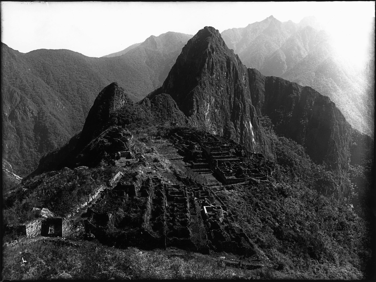 Vista panorâmica da Machu Picchu, 1925