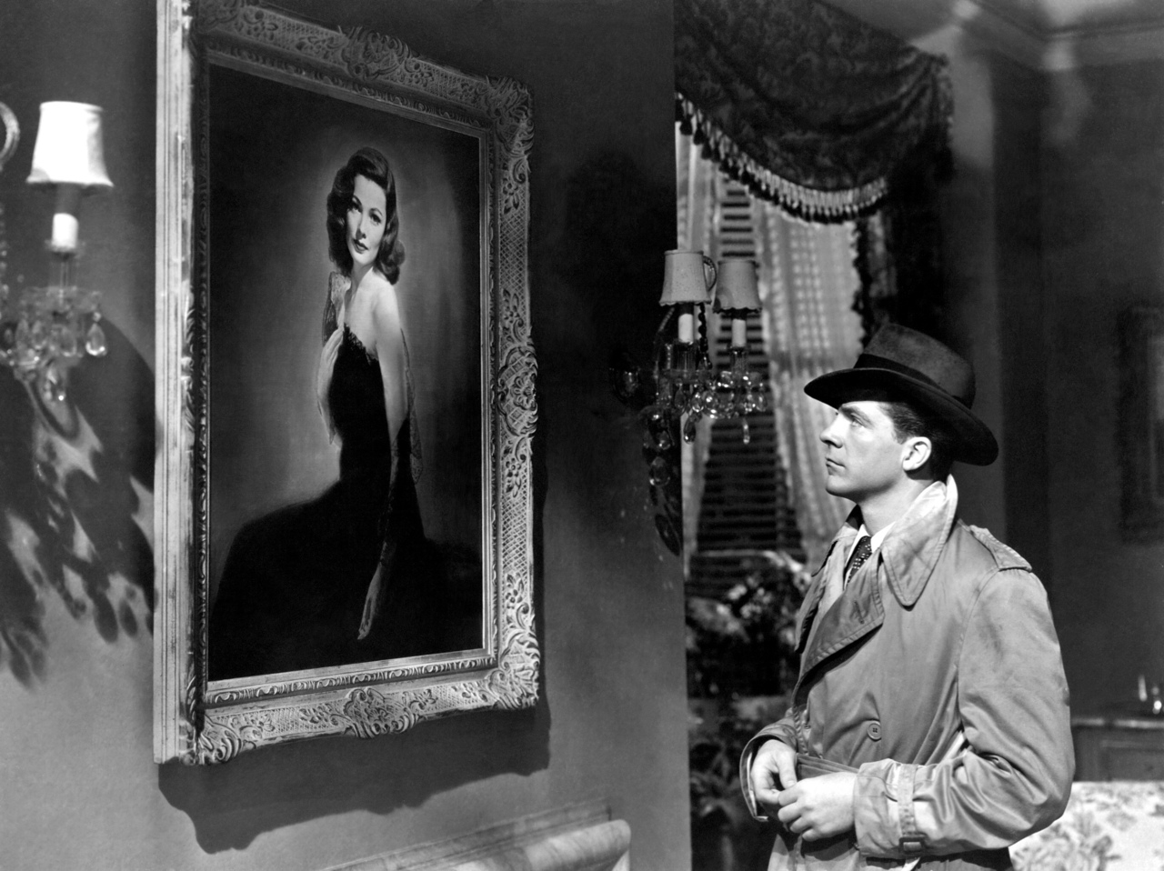 The Hypnotic Portrait Paintings of Film Noir