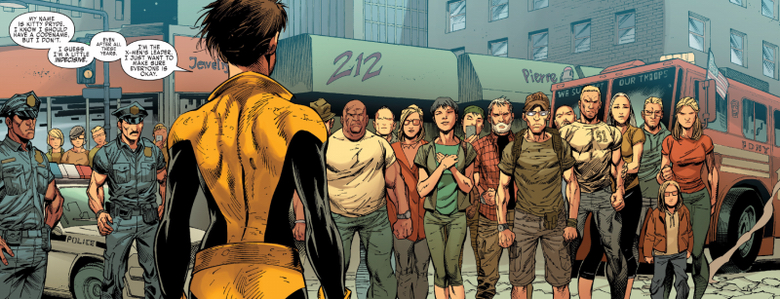 A passage from <em>X-Men Gold</em> #1 by Ardian Syaf (all images courtesy Marvel Comics)