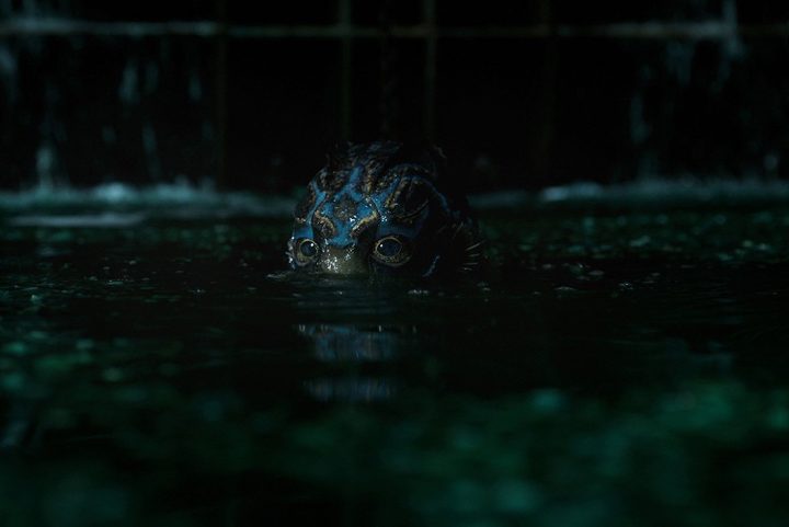 A scene from The Shape of Water, featuring Doug Jones