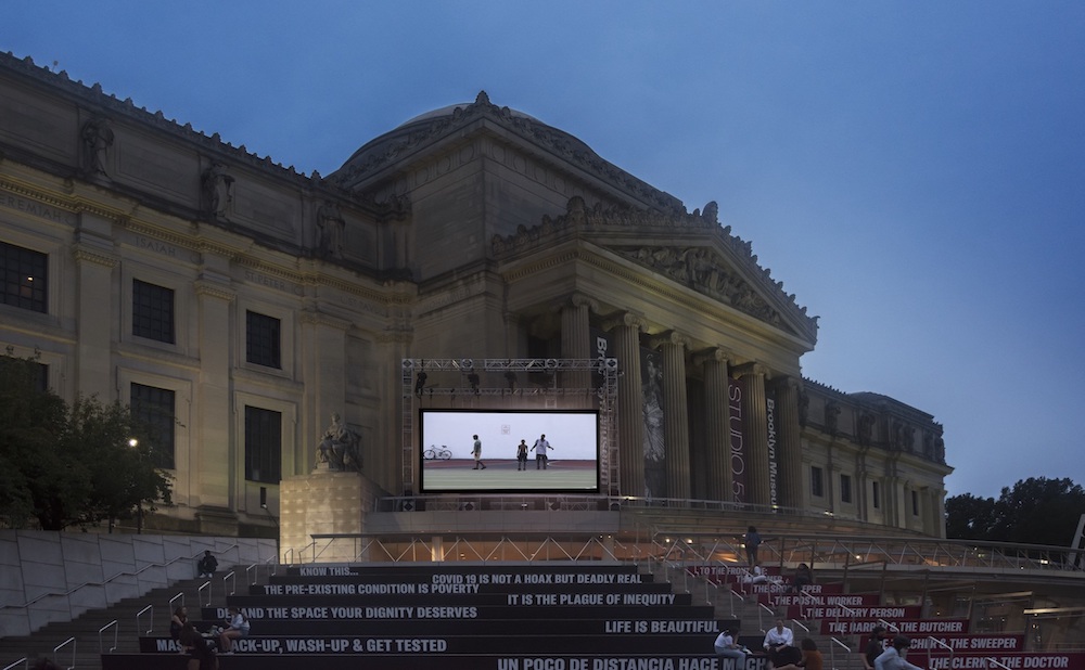 Outdoor Video Art Screenings at Brooklyn Museum Offer a Break From Streaming Fare